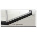 LukLoy Aluminum Shower Door Bottom Water Drip Stopper Bars (Clamp on both sides for 8mm glass) - B07GF8Z5SL